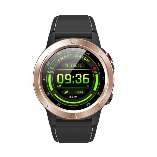 Wewoo - Montre connectée Smartwatch à écran tactile couleur IPS 1,3 pouces SMA-M4étanche IP65prise en charge GPS / Cardio / moniteur de sommeil / pression artérielle or rose Wewoo  - Montre GPS Montre connectée