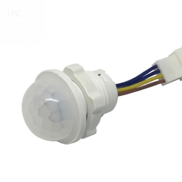 Wewoo Capteur de mouvement de lumière infrarouge extérieur intérieur retardateur PIR Commutateur LED Lampe de nuit sensibleCA 220V