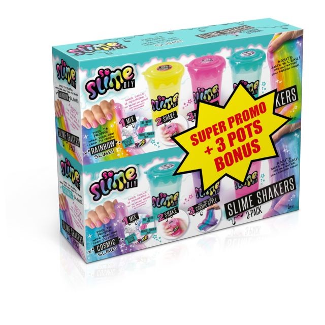 Canal Toys - 3 + 3 Slime Shakers - SSC 019 - Canal Toys