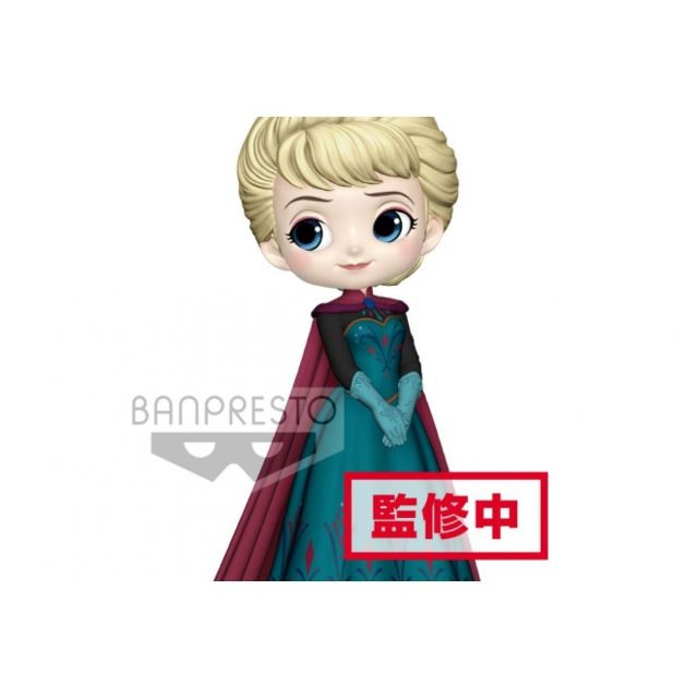 Gamesland - DISNEY - Q Posket Elsa Coronation Normal Color Version - 14cm Gamesland  - Disney elsa