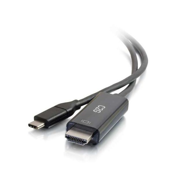 Cables To Go - C2G 82382 câble vidéo et adaptateur 1,8 m USB C HDMI Type A (Standard) Noir - Câble USB HDMI Câble HDMI