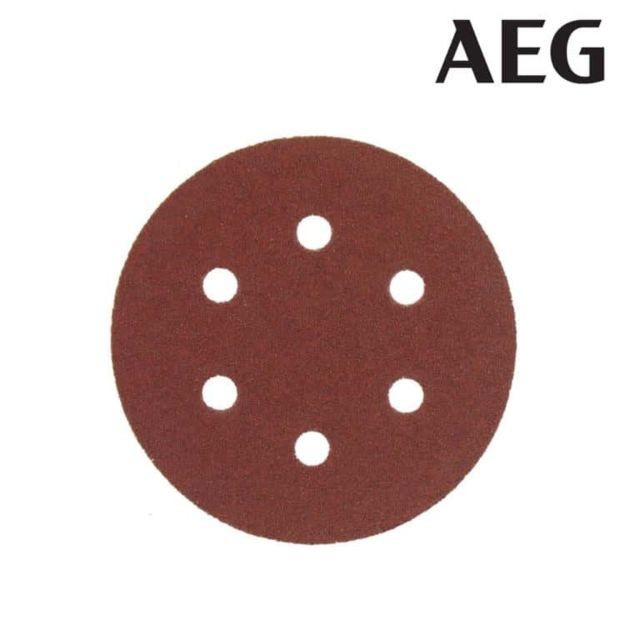 AEG - Kit 5 disques abrasifs AEG grain 40 150mm 4932430454 AEG  - Poncer, Raboter & Défoncer AEG
