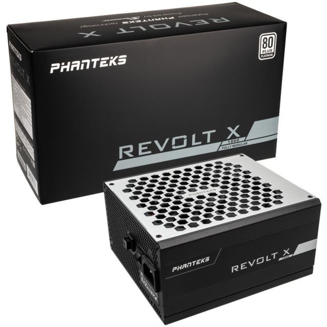 Phanteks - Revolt X 1000W - 80 Plus Platinum - Alimentation modulaire 1000 w