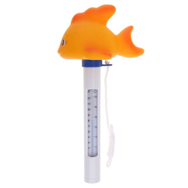 marque generique - piscine et spas thermomètre flottant température de l'eau de natation avec corde goldfish marque generique  - Thermomètres