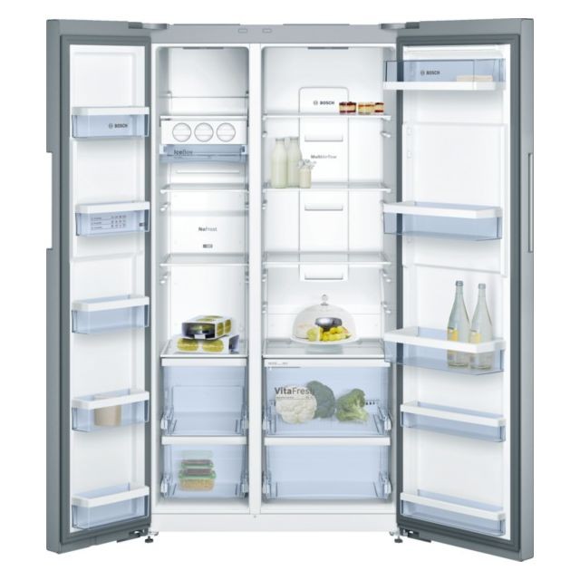 Réfrigérateur américain Bosch bosch - réfrigérateur américain 91cm 604l a++ nofrost inox - kan92vi35