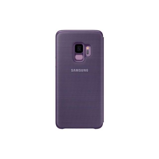 Coque, étui smartphone LED View cover Galaxy S9 - Violet