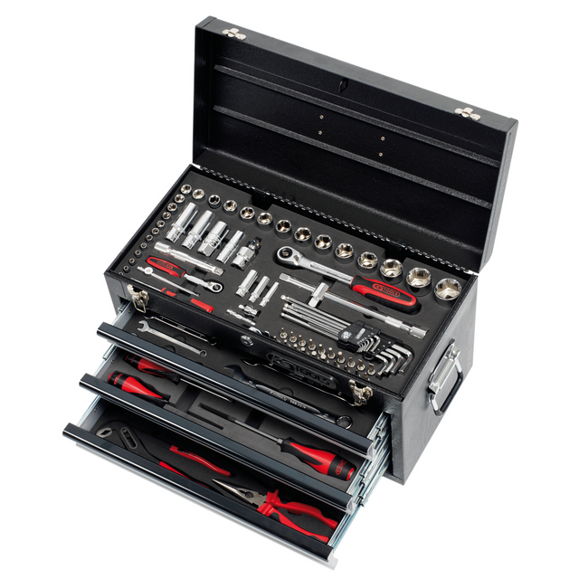Ks Tools - Coffre à outils Ultimate équipé - 3 tiroirs et plateau - 100 pcs KS TOOLS 922.0100 Ks Tools  - Marchand Zoomici