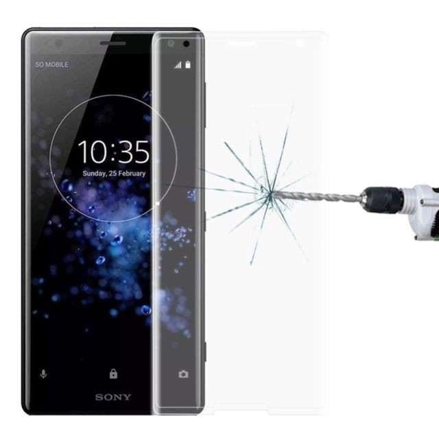 Wewoo - Verre trempé pour Sony Xperia XZ2 0.3mm 9 H Dureté 3D Antidéflagrant En Film D'écran Wewoo  - Accessoire Smartphone