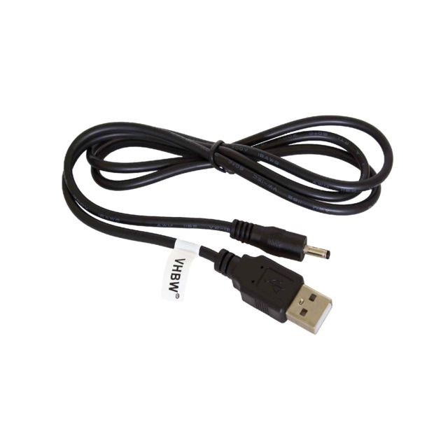 Vhbw - vhbw Câble USB Câble de données 2en1 Câble de chargement 100cm pour Doro PhoneEasy 341 gsm téléphone noir - Alimentation PC