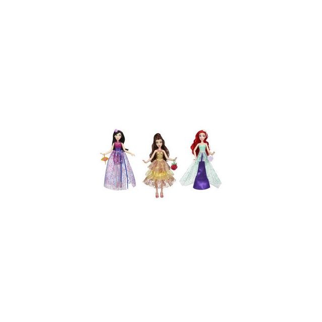 Poupées mannequins Hasbro Disney Princesses-Poupée Disney Princesses en robe de soirée