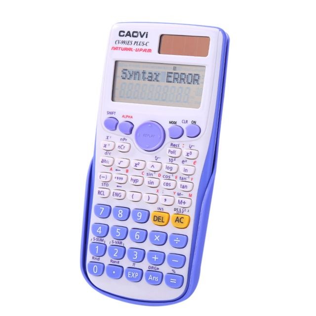 Generic - Outil de comptage multifonctionnel de calculatrice scientifique portable avec pile bouton pour fournitures de papeterie de bureau Generic  - Marchand Valtroon