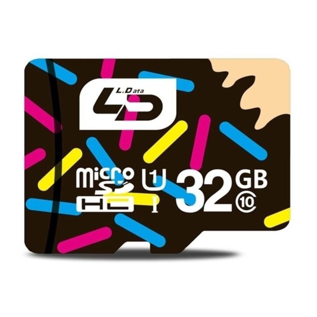 Wewoo - Carte mémoire LD 32GB haute vitesse 10 TF / Micro SDXC UHS-1 U1 - Carte Micro SD 32 go