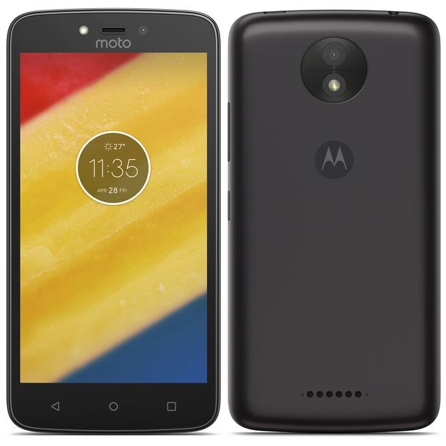 Motorola - Moto C Plus - Noir - Occasions Smartphone à moins de 100 euros