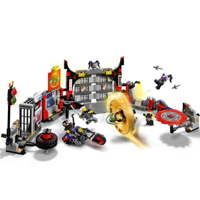 Briques Lego LEGO® NINJAGO® - Le QG du Gang des Fils de Garmadon - 70640