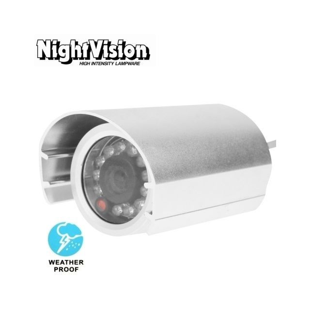 Wewoo - Caméra de surveillance étanche 1/3 pouces pour Sony 420TVL 6mm Fixed Lens Array LED et Vidéo CCD Couleur sans Support, IR Distance: 20m - Sony camera