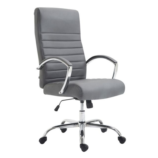 marque generique - Joli chaise de bureau, fauteuil de bureau Apia Cuir synthetique - Chaise de bureau Chaises