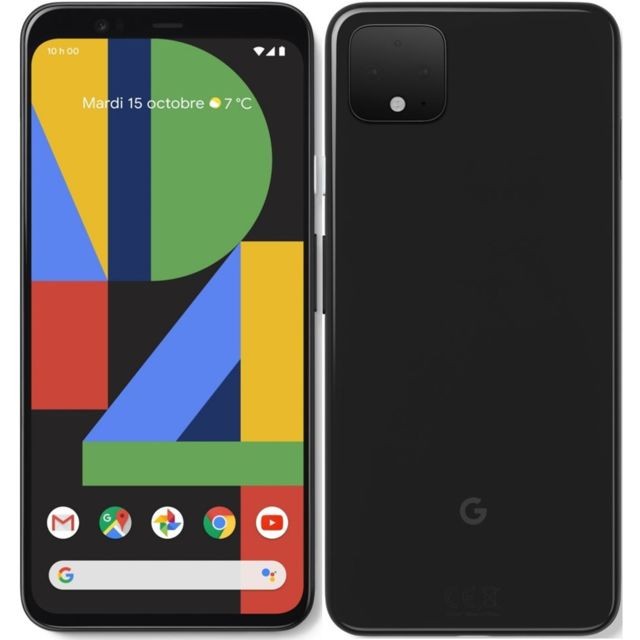 GOOGLE - Pixel 4 XL - 64 Go - Noir - Smartphone Android Etanche