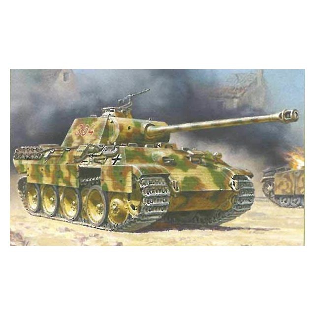 Zvezda - Panther Ausf.A Zvezda 1/100 Zvezda  - Figurines militaires Zvezda