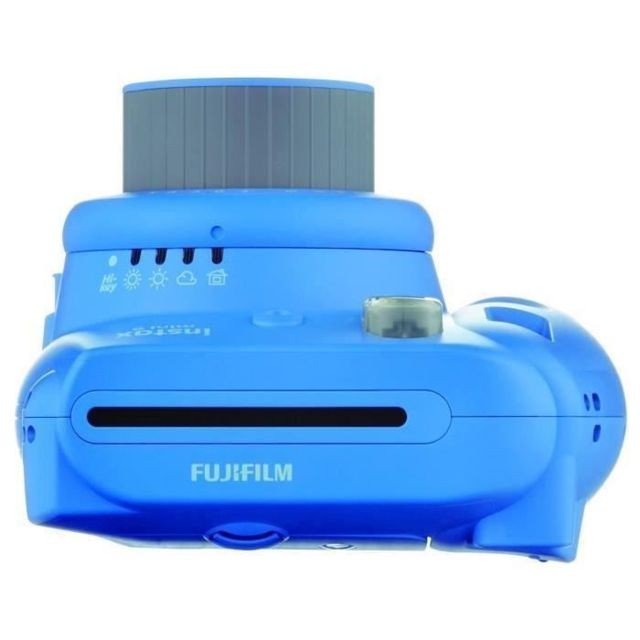 E-Thinker Fujifilm Instax Mini 9 Appareil photo instantané Bleu Cobalt avec 10 Films