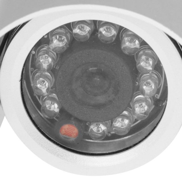 Wewoo Caméra de surveillance étanche 1/3 pouces pour Sony 420TVL 6mm Fixed Lens Array LED et Vidéo CCD Couleur sans Support, IR Distance: 20m