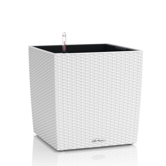 marque generique - Cube Cottage 50 - kit complet, blanc 50 cm marque generique  - Poterie, bac à fleurs marque generique