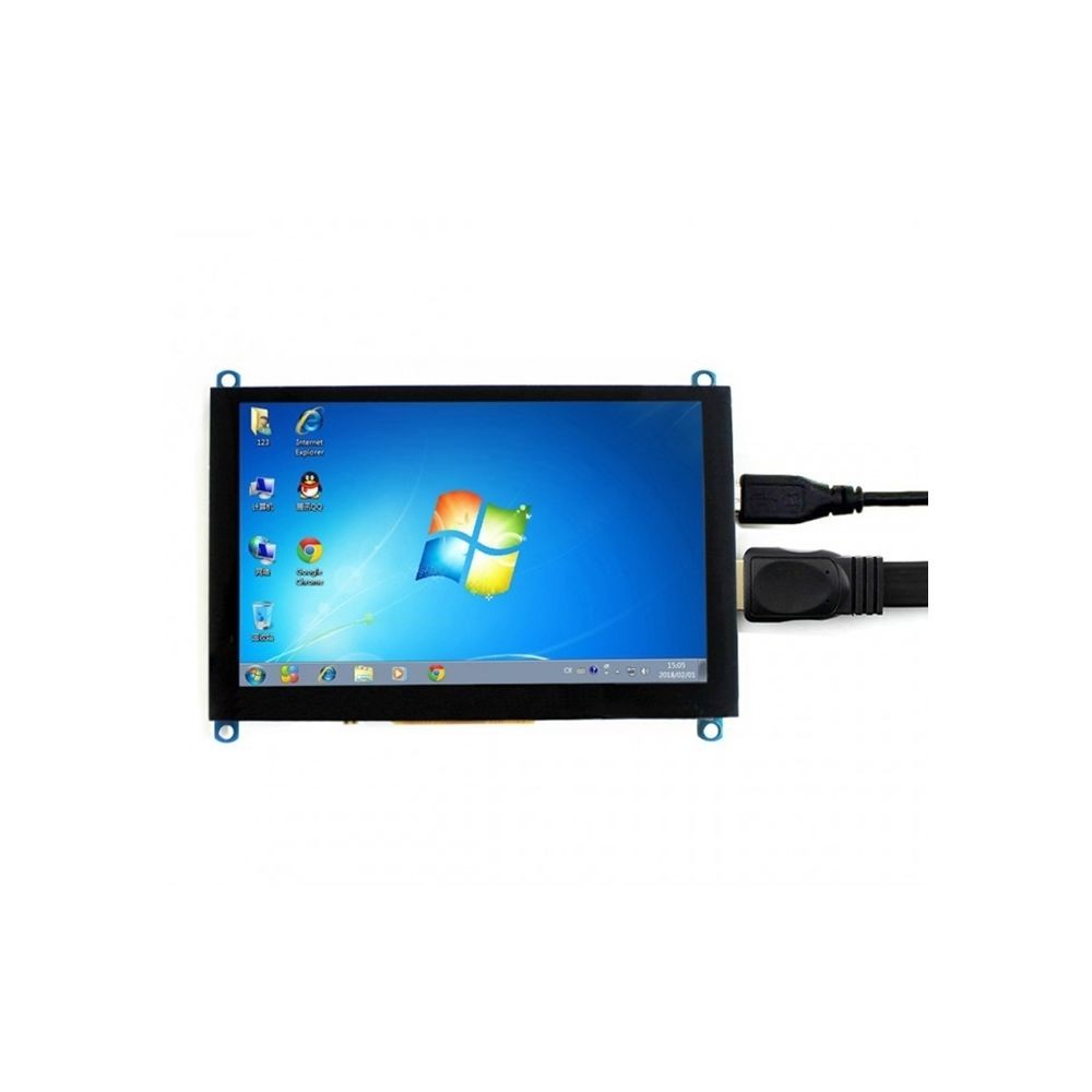 Wewoo 6 pouces HDMI LCD (H) Écran tactile 800x480 pour Raspberry Pi prend en charge divers systèmes