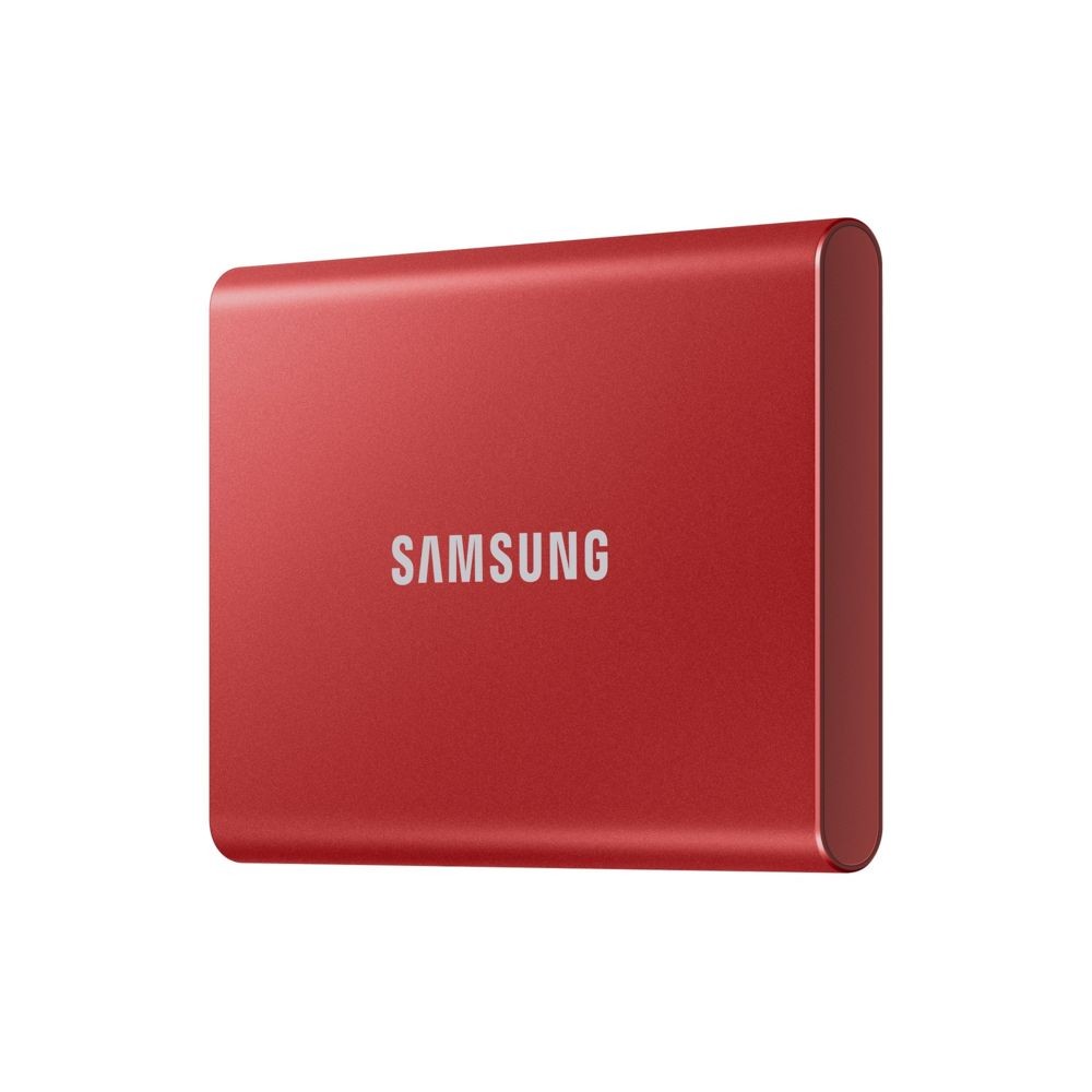 Samsung T7 Rouge métallique - 1 To - USB 3.2 Gen 2