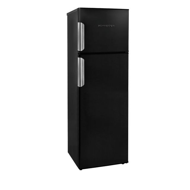 Schneider - Réfrigérateur 2 portes SCHNEIDER, SDD260B - Réfrigérateur Congélateur en haut