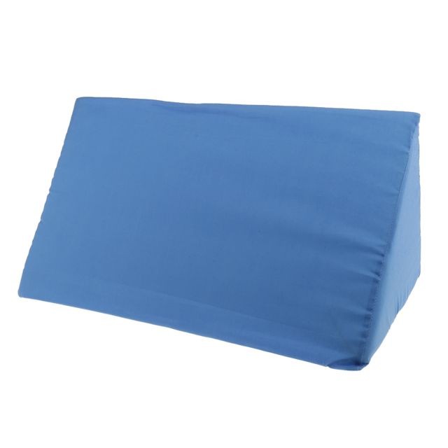 marque generique -Coussin en Mousse oreiller mousse memoire forme marque generique  - Literie de relaxation Bleu + bleu foncé