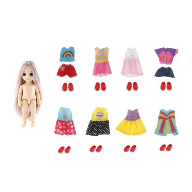 marque generique - Corps de poupée fille nue 13 joints bricolage marque generique - Jeux pour fille Jeux & Jouets