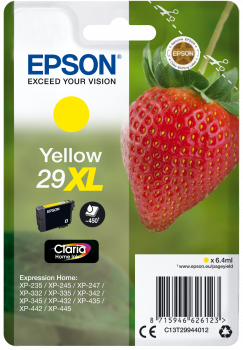 Epson - Cartouche d'encre Fraise Claria Home 29 XL - Jaune Epson  - Le meilleur de nos Marchands