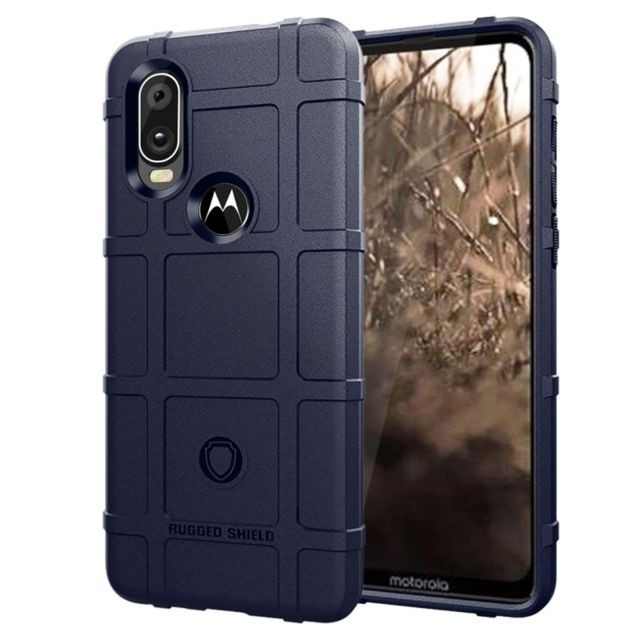 Wewoo - Coque Housse TPU antichoc à couverture totale pour Motorola P40 (bleue) Wewoo  - Coque, étui smartphone