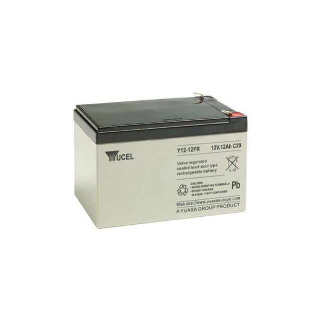 Yuasa - Batterie plomb étanche Y12-12FR Yuasa Yucel 12v 12ah Yuasa  - Sécurité connectée Yuasa