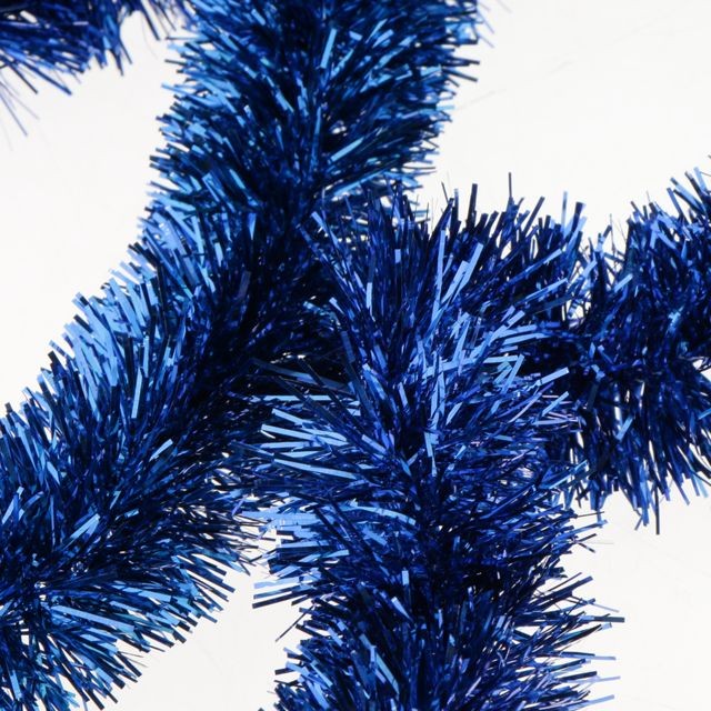 marque generique pendaison vacances guirlande guirlande festive brillante décoration de noël bleu
