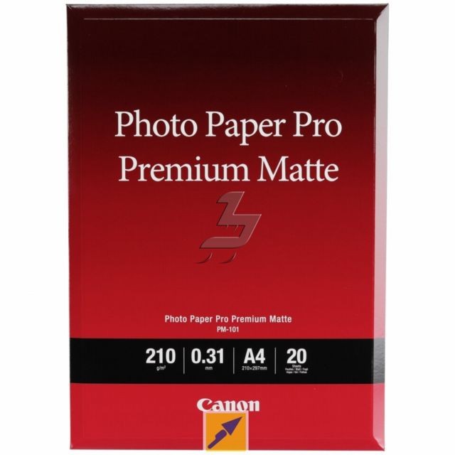 Canon - Canon Photo Paper Premium Matte papier photos A4 Canon  - Papier Photo A4