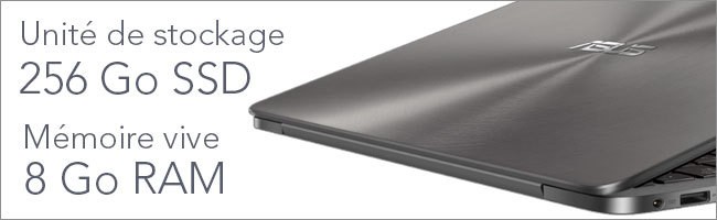 Asus ZenBook+ - Gris - SSD - RueduCommerce.com