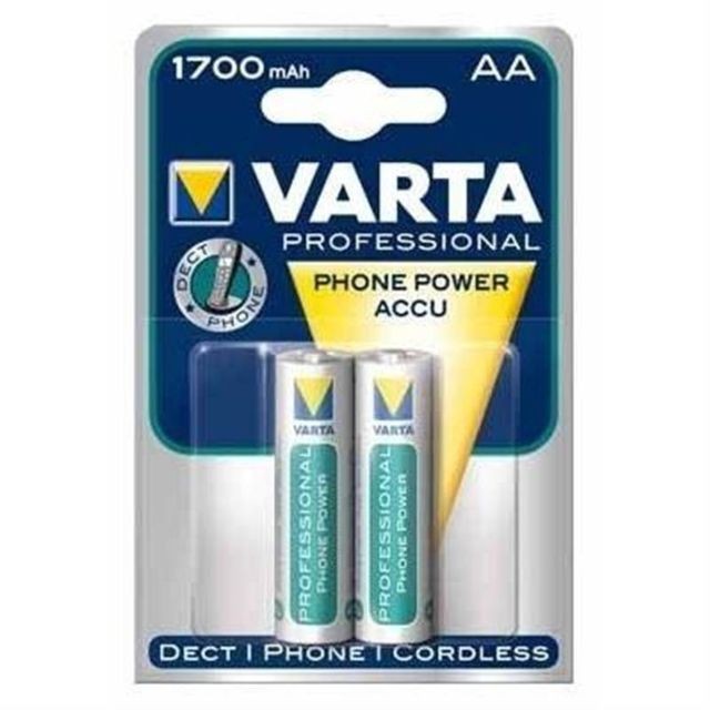 Varta - Piles rechargeables VARTA AA x2 Varta  - Electricité