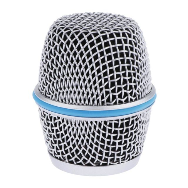 marque generique - Accessoire BETA 87A de pièces de tête de gril de microphone de maille d'acier bleu de remplacement marque generique  - Accessoires enceintes