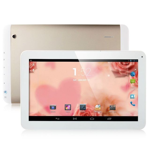 Yonis - Tablette 10 Pouces Android 3G Dual Sim Wi-Fi Bluetooth Micro GPS 1Go Ram 24Go Or - YONIS - Android 1