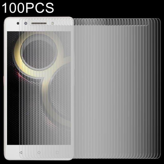 Protection écran tablette Wewoo 100 PCS 0.26mm 9H 2.5D Film en verre trempé pour Lenovo K8 Note