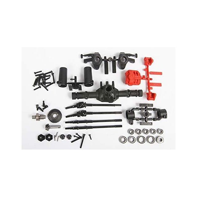 Axial - Axial AX31438 AR44 High-Pinion Front Axle or Rear Locked Axle Complete Parts Set (53-Pieces) - Fits SCX10 II AXIC1438 - Jouets radiocommandés Axial