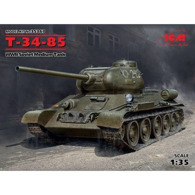 Icm - Maquette Char т-34-85 Wwii Soviet Medium Tank Icm  - Maquettes & modélisme