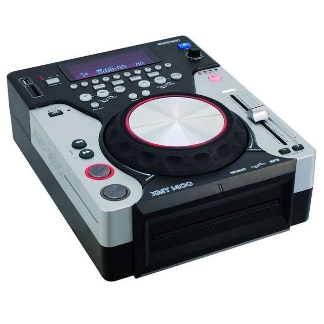 Omnitronic - Omnitronic XMT-1400 Contrôleur DJ lecteurCD USB SD MP3 Omnitronic - Lecteur MP3 / MP4