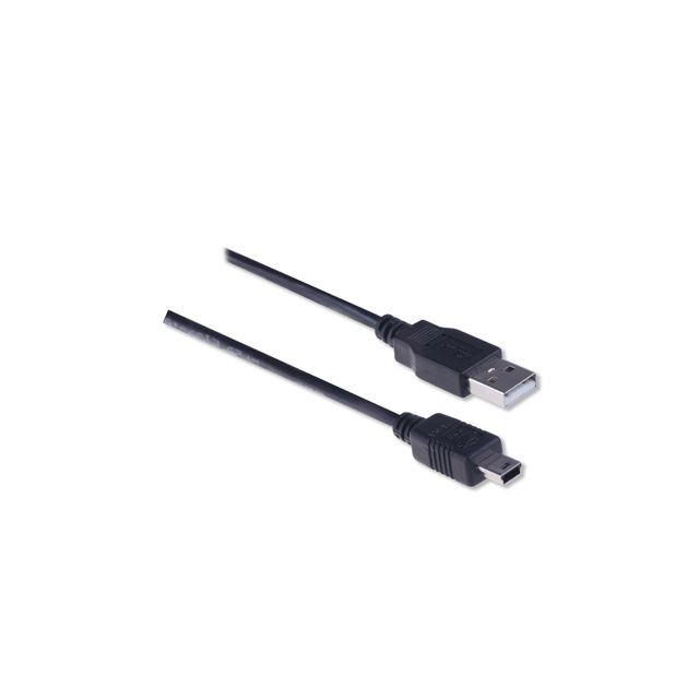 Eminent - Ewent EW9627 câble USB 1,8 m USB A Mini-USB B Mâle Noir - Eminent