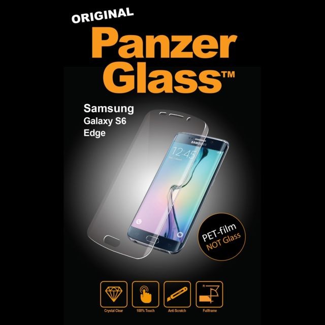 Panzerglass PanzerGlass Vitre de protection PanzerGlass pour Samsung Galaxy S6 Edge