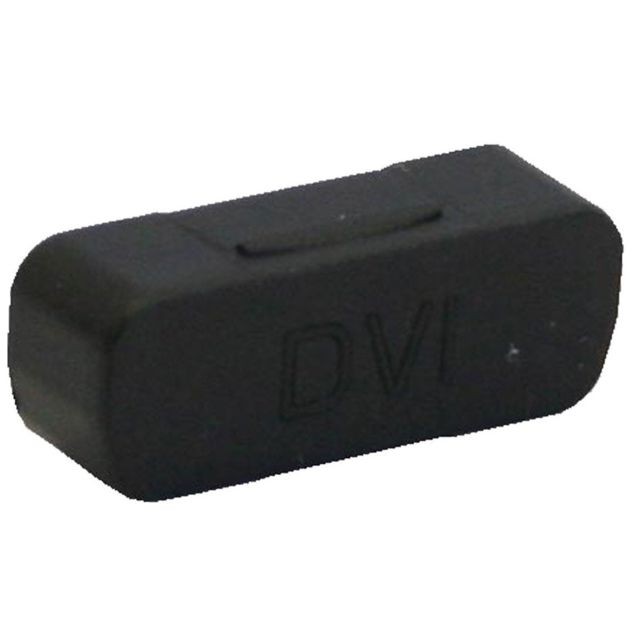 Inline - InLine® Dust Cover pour prises DVI noir 50 pcs. pack Inline  - Accessoires et consommables