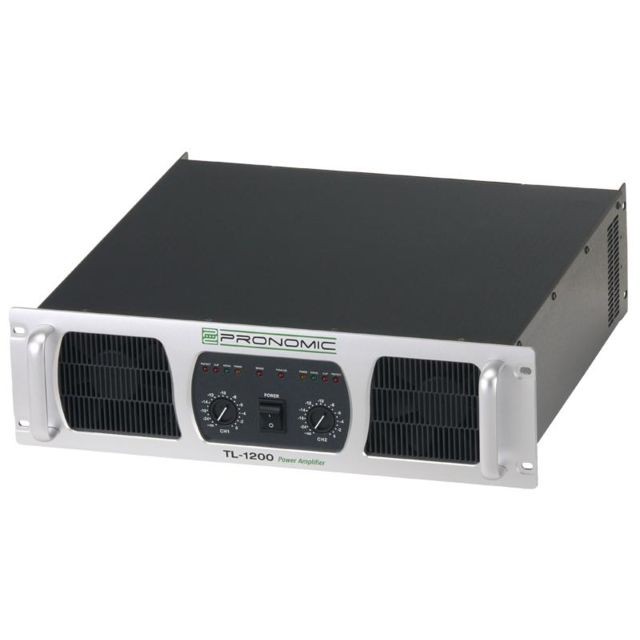 Pronomic - Pronomic TL-1200 Amplificateur 2x 2400 Watt - Ampli