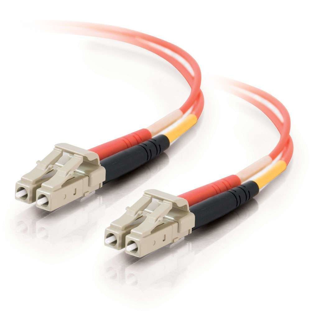 Cables To Go C2G 3m LC/LC LSZH Duplex 50/125 Multimode Fibre Patch Cable câble de fibre optique Orange