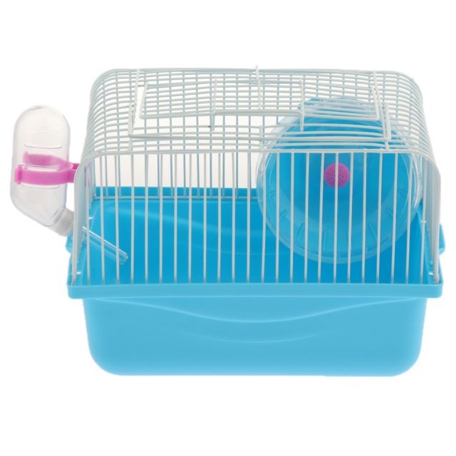 marque generique - Hamster House Plastic Carrying Cage Habitat Habitat marque generique  - Roue hamster