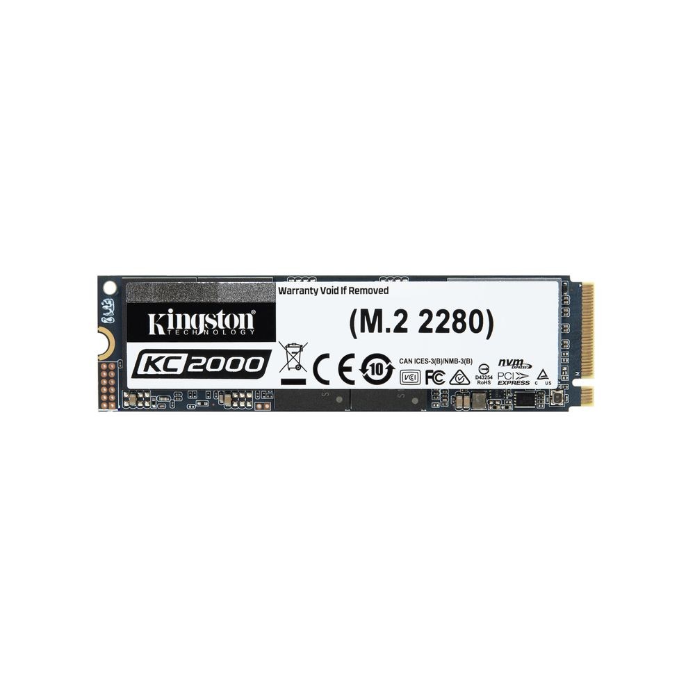 Kingston KC2000 500Go M.2 NVMe PCIe Gen 3.0 x 4